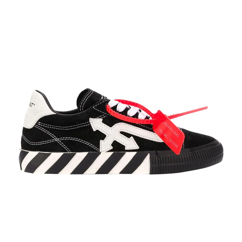 Pre-owned Off-white Wmns Arrow Vulcanized Low 'black White' | Women's Size 36