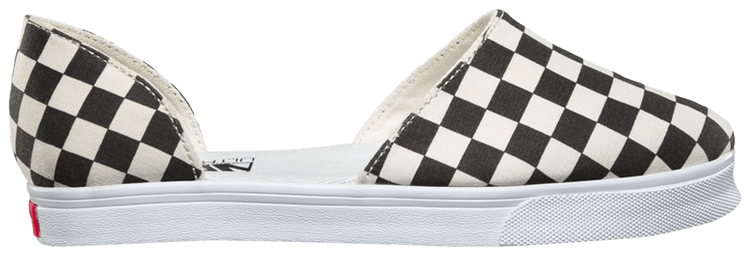 Vans Slip On Skimmer Checkerboard   Black Marshmallow