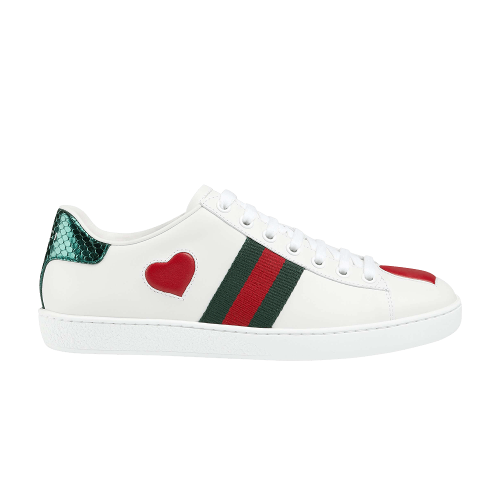 gucci heart sneakers
