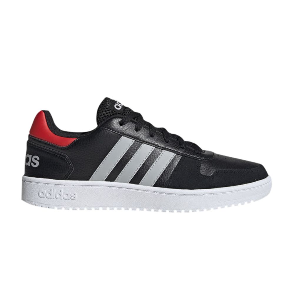 ADIDAS ORIGINALS HOOPS 2.0 'BLACK ACTIVE RED'
