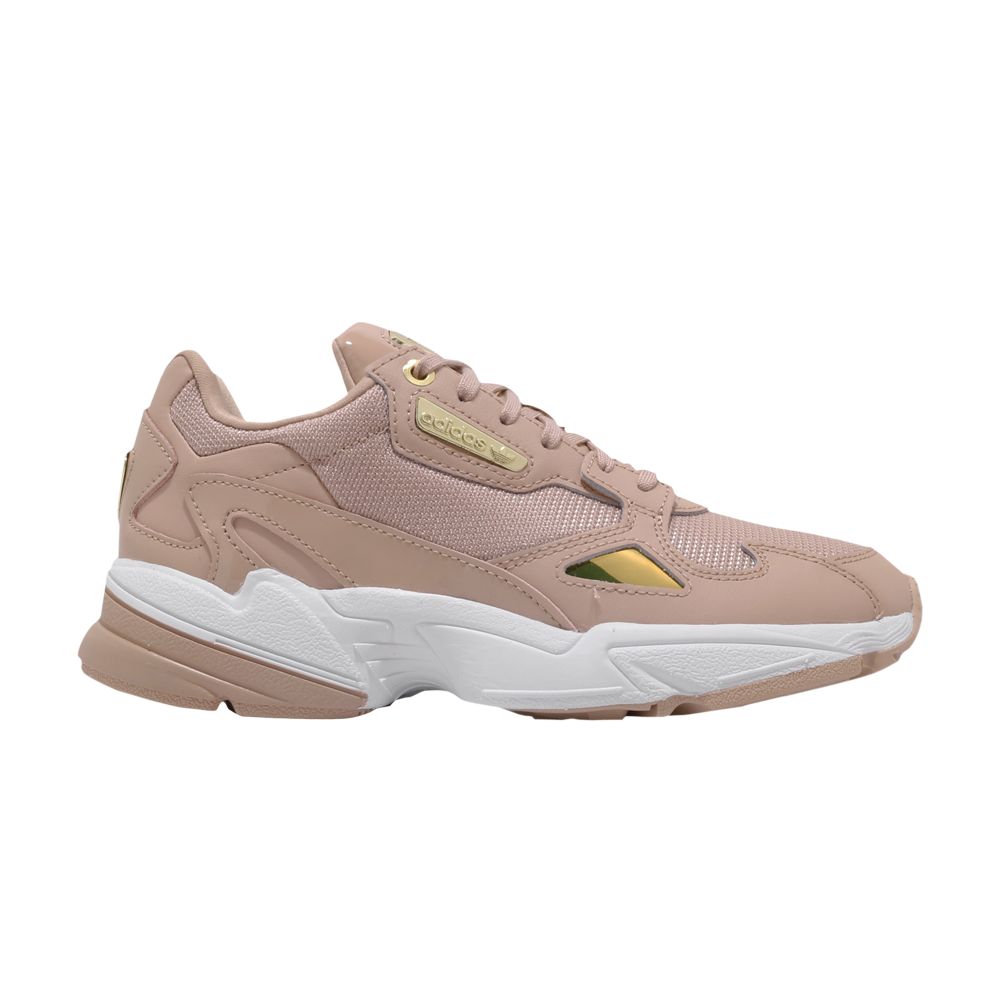 Pre-owned Adidas Originals Wmns Falcon 'ash Pearl' In Brown