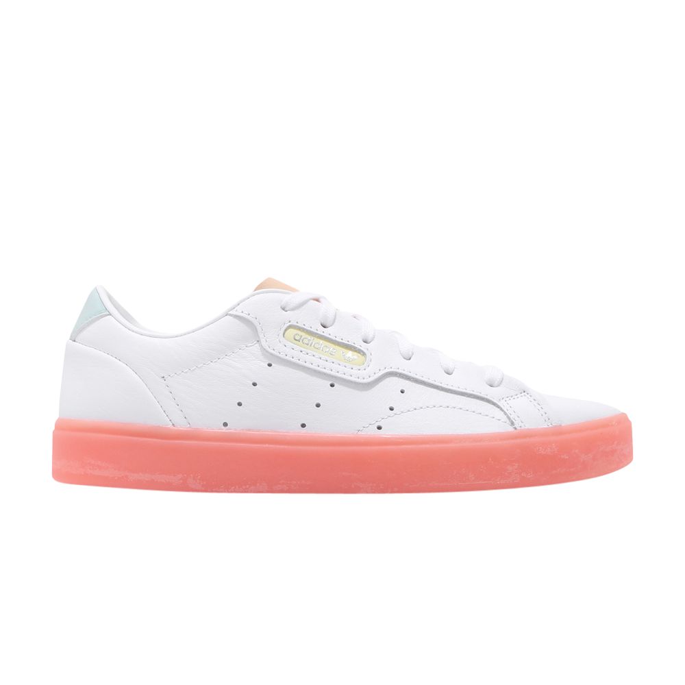 Pre-owned Adidas Originals Wmns Sleek 'white Glow Orange'