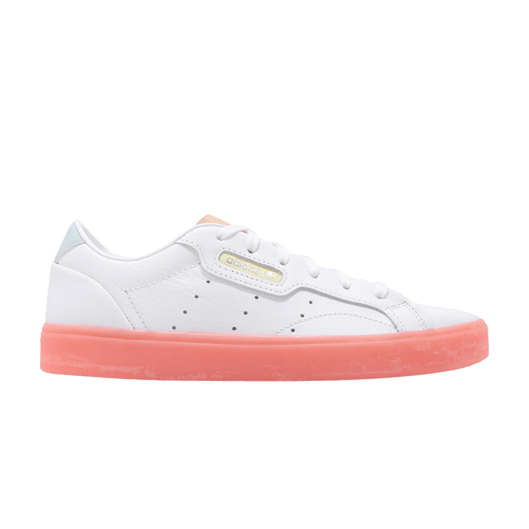 Adidas Wmns Sleek White Glow Orange Women s Size 7.5