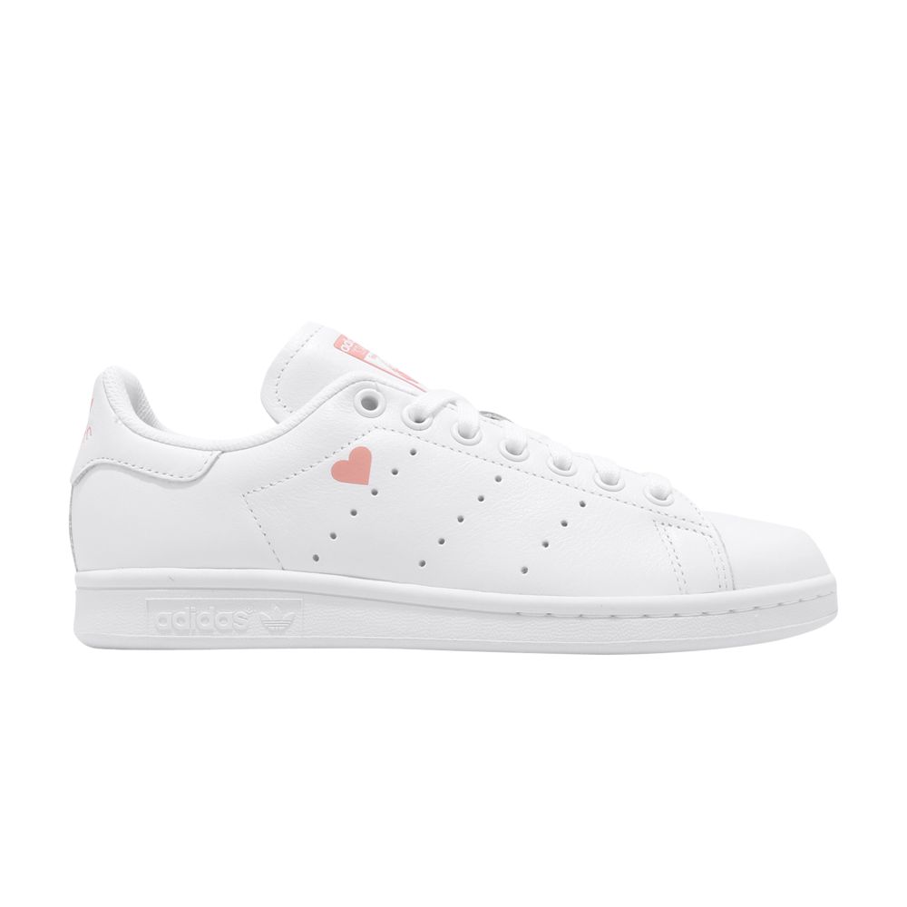 Click to view more detailed imagery on our partner's website Pre-owned Adidas Originals Wmns Stan Smith 'valentine's Day' In White