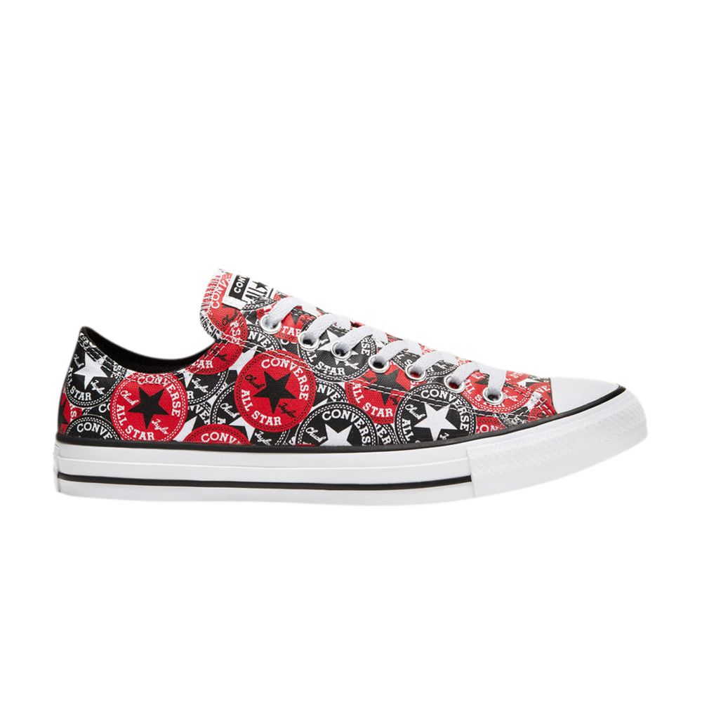 Converse Chuck Taylor All Star Low 'Allover Mix Logo Play' | Black | Men's Size 12 - 166986F