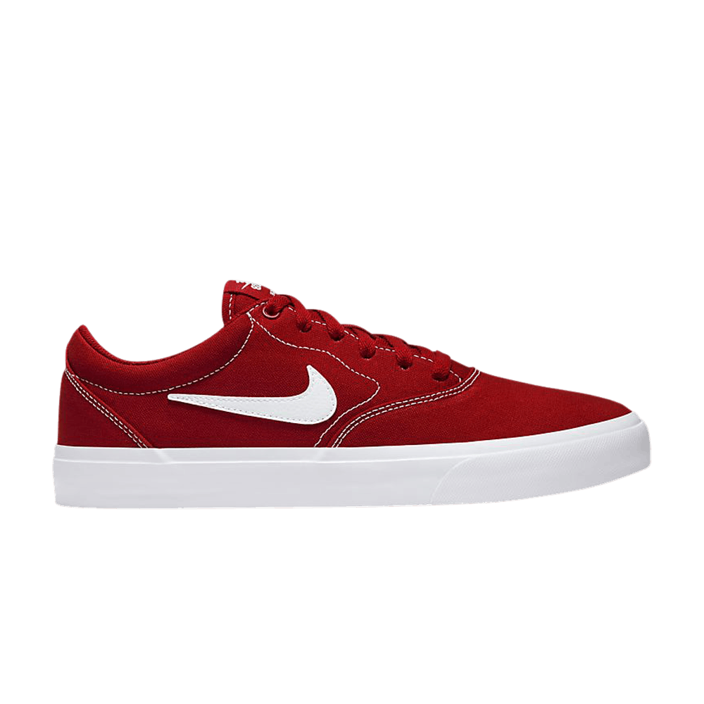 Red nike canvas shoes discount