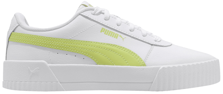 Puma Wmns Carina White Sunny Lime