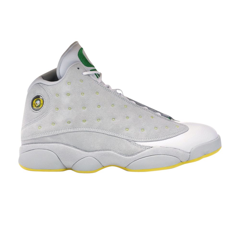 Air Jordan 13 Retro 'Oregon Ducks' PE | Grey | Men's Size 12.5 - AR4390-017