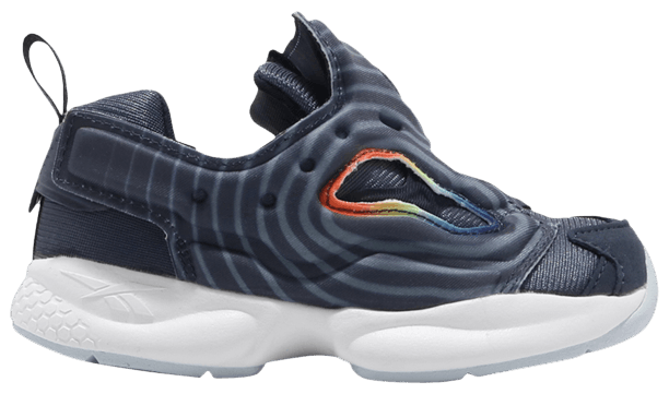 Reebok InstaPump Fury Infant Navy Rainbow