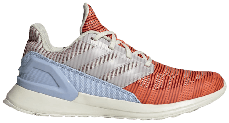 Adidas RapidaRun J White Hi Res Coral