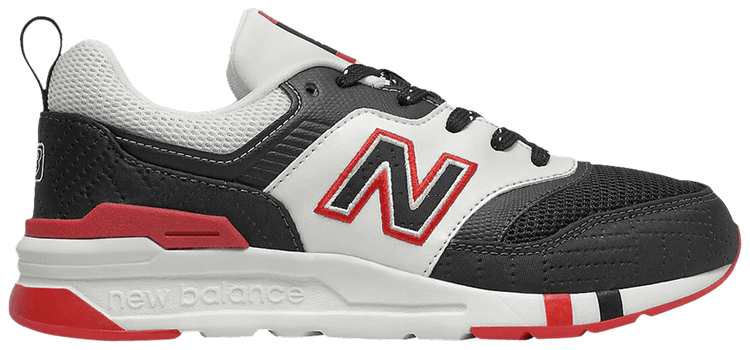 New Balance 997H Big Kid Black Team Red