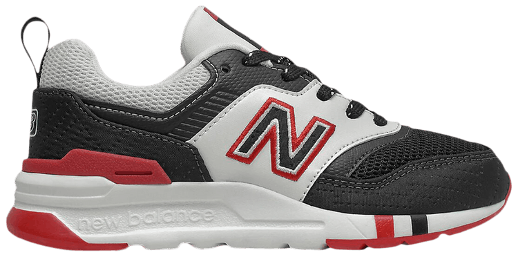 New Balance 997H Little Kid Black Team Red