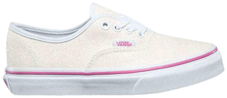 Vans Authentic Little Kids Glitter   Rainbow White