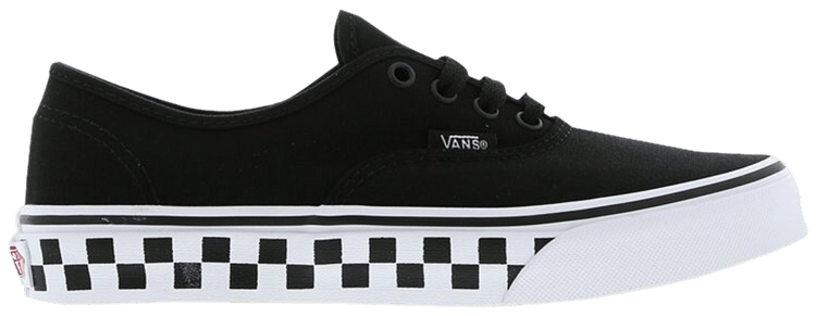 Vans Authentic Kids MLX   Black Checkerboard