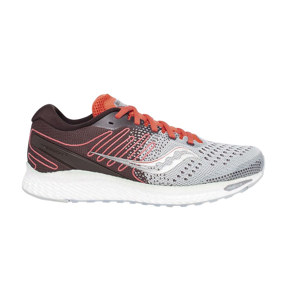 Pre-owned Saucony Wmns Freedom 3 'sky Grey Coral'