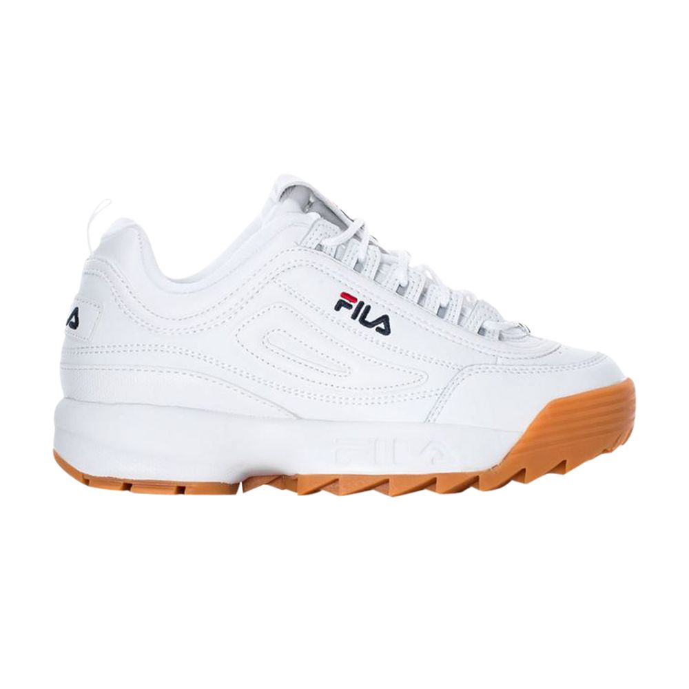 Pre-owned Fila Wmns Disruptor 2 Premium 'white Gum' | Women's Size 10