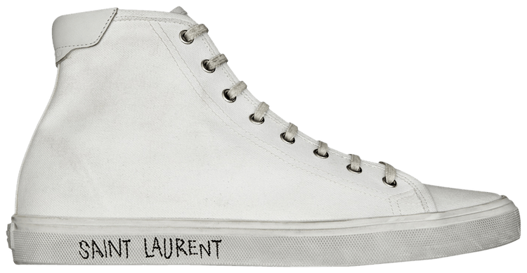 靴 Saint Laurent Malibu Saint Laurent Malibu Sneakers In Smooth Leather | Saks Fifth