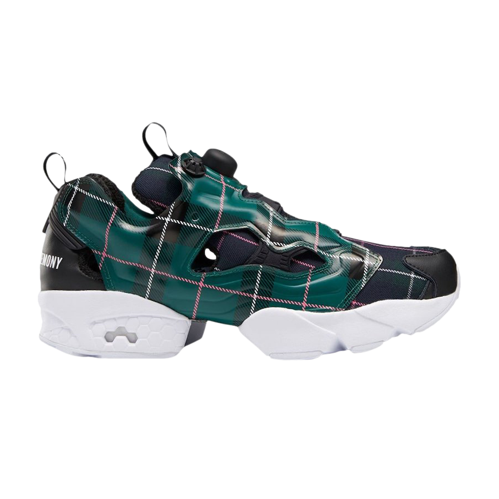 Pre-owned Reebok Opening Ceremony X Instapump Fury Og 'green Plaid'