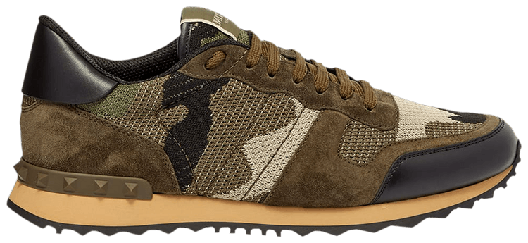 Valentino Knit Rockrunner Camouflage