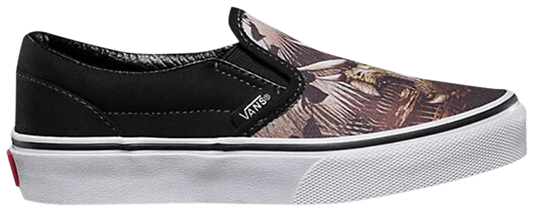Vans Classic Slip On Kids Triceratops