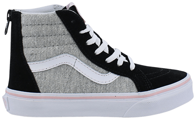 Vans Sk8 Hi Zip Kids Shimmer Jersey