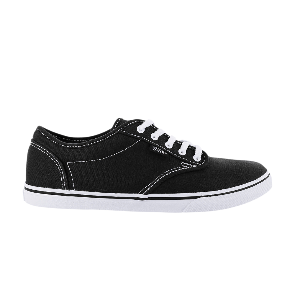 Pre-owned Vans Wmns Atwood Low 'black White'