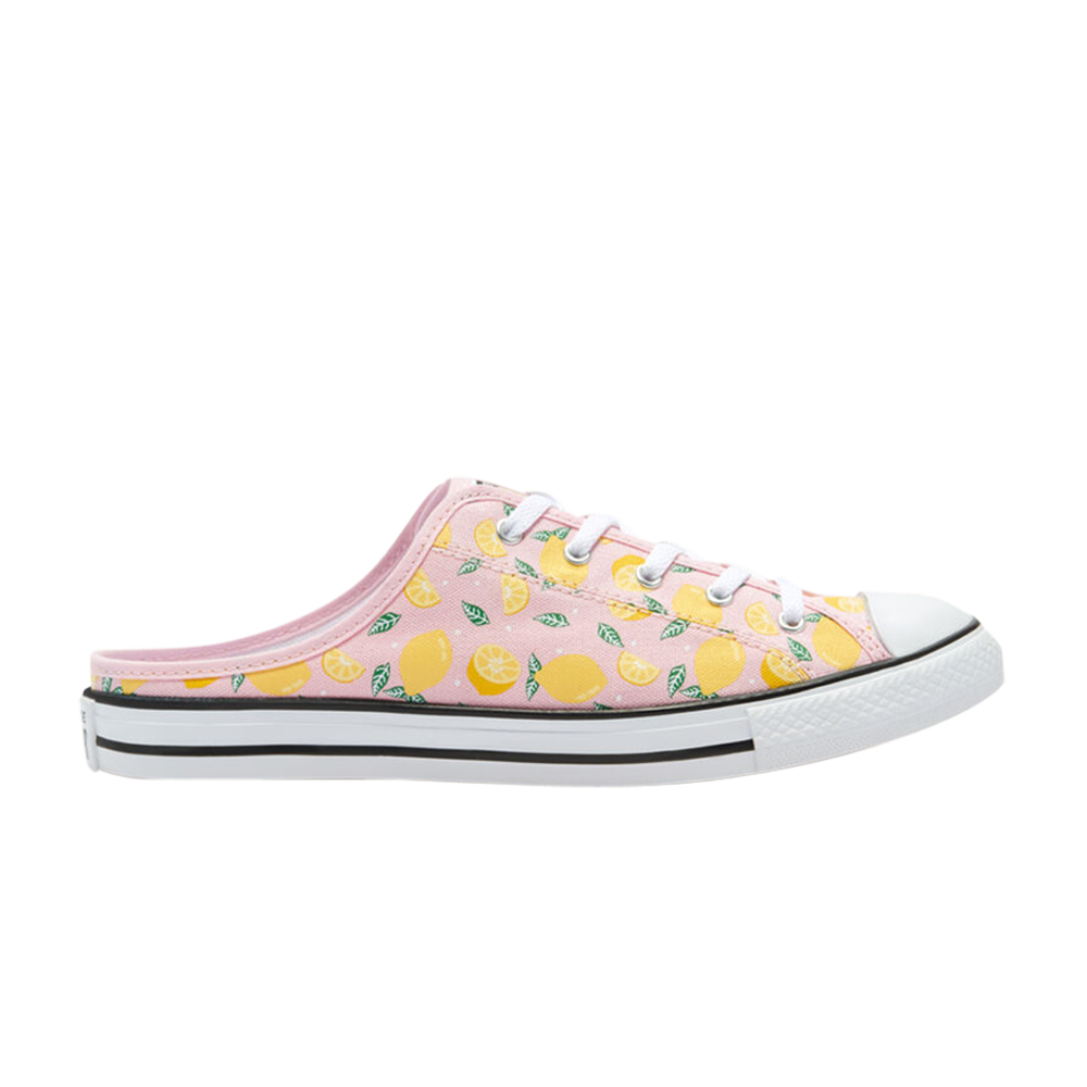 Pre-owned Converse Wmns Chuck Taylor All Star Dainty Mule Slip 'fruit Pack - Lemon' In Pink
