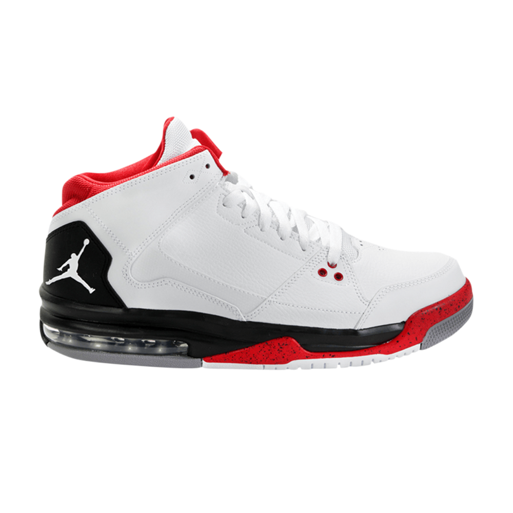 air jordan flight white and red