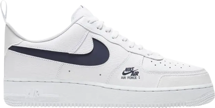 Buy Air Force 1 Low Utility 'Reflective White Navy' - CW7579 100