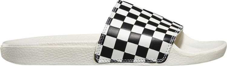 Wmns Slide-On 'Checkerboard - Marshmallow Black'