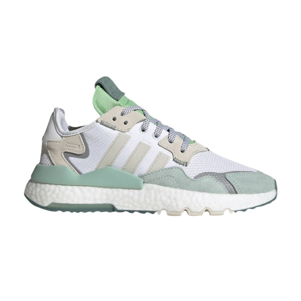 ADIDAS ORIGINALS WMNS NITE JOGGER 'WHITE ALUMINUM'