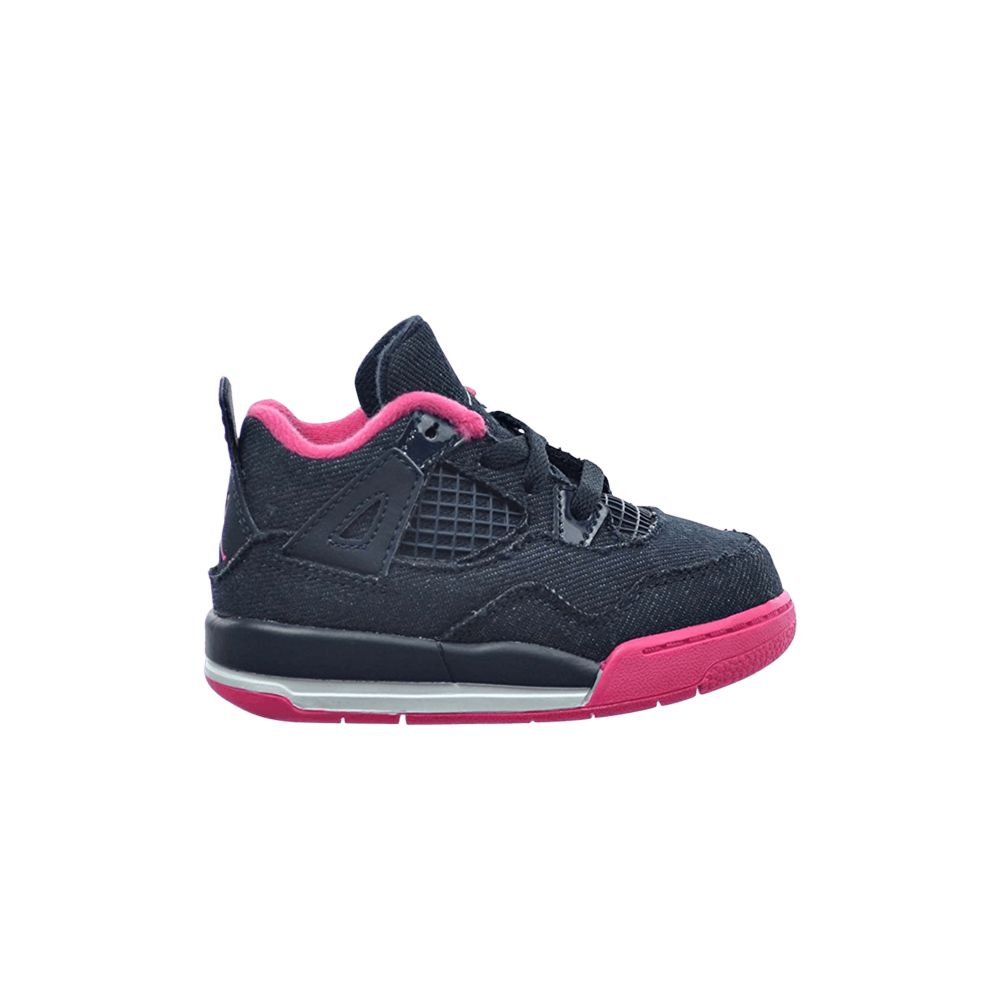 Pre-owned Air Jordan 4 Retro Td 'denim' | Blue | Infant Size 10