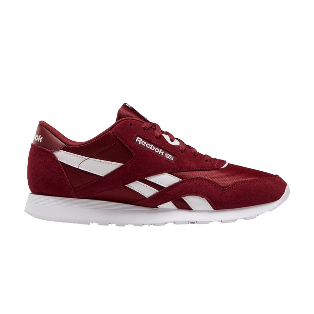 reebok classic nylon merlot