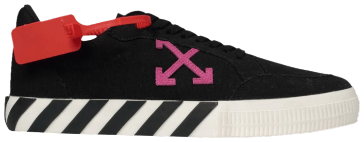 Off White Vulc Low Black Violet