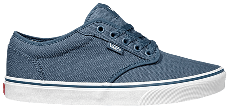 Vans Atwood Herringbone Plaid   Dark Denim