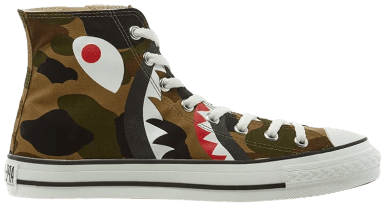 ABC Canvas Ape Sta High M1 '1st Camo - Shark'