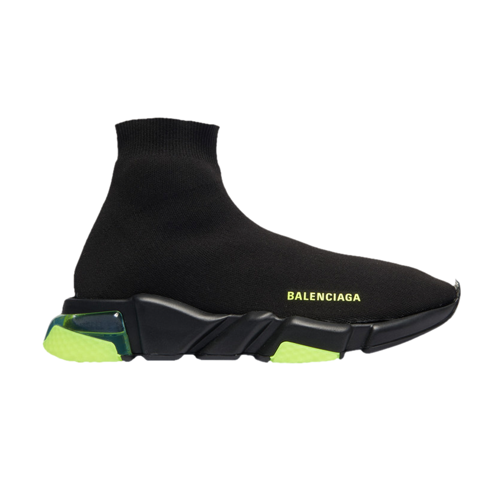 Giày Balenciaga Speed Trainer Cuffed Black Yellow 534379W1GV01006  Hệ  thống phân phối Air Jordan chính hãng