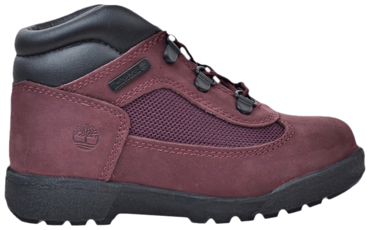 Timberland Field Boot Toddler Burgundy