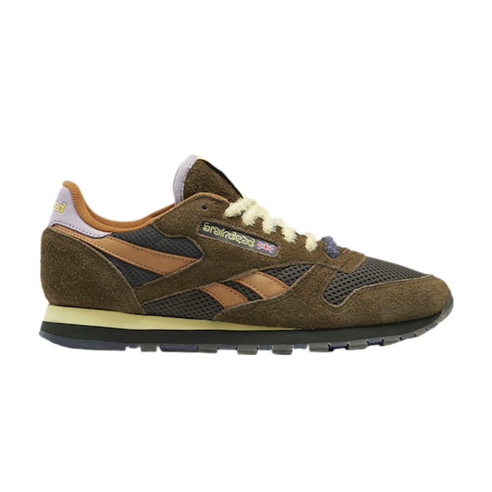 Reebok Brain Dead x Classic Leather 'Fuzzy Suede' | Brown | Men's Size 7