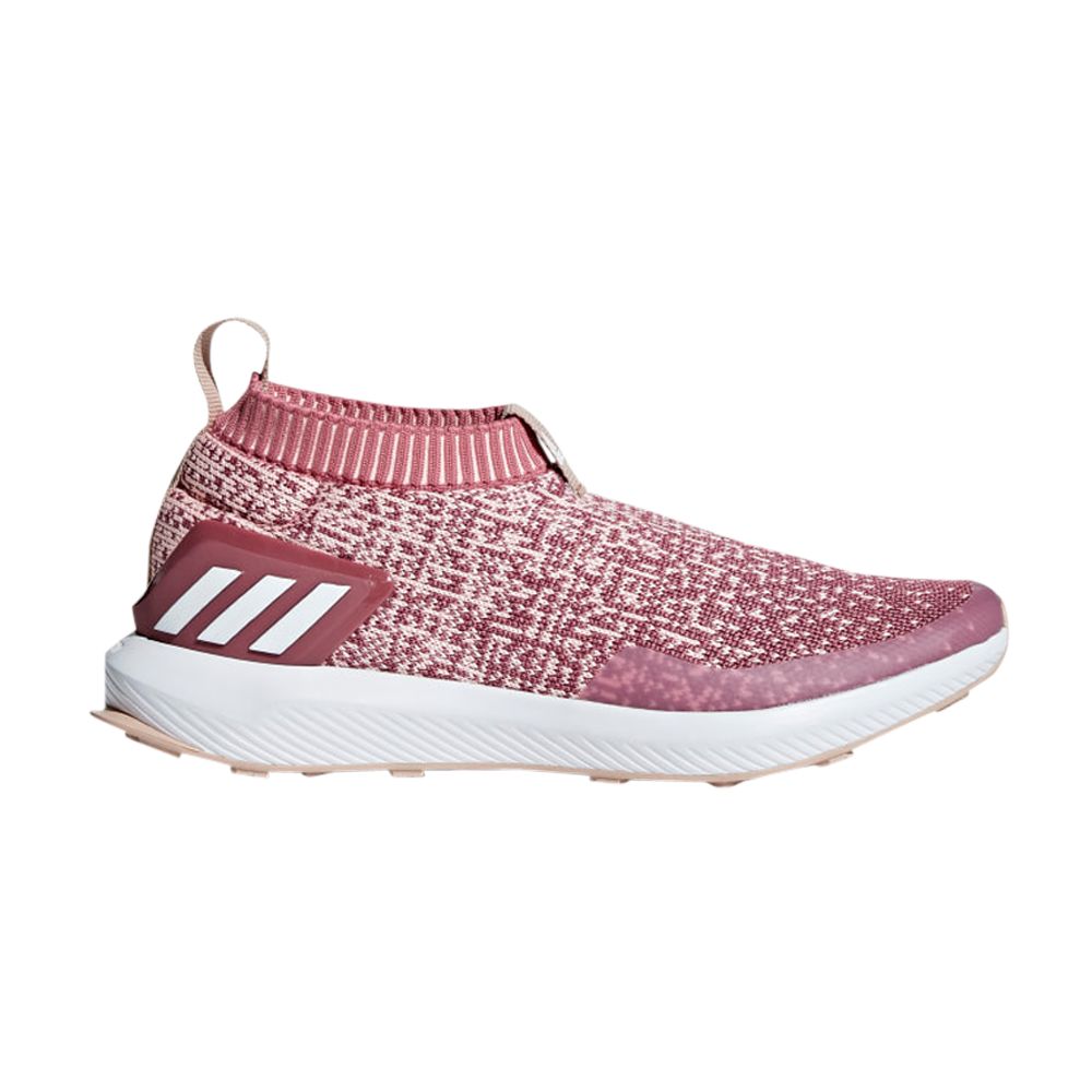 Pre-owned Adidas Originals Adidas Rapidarun Laceless Knit J 'trace Maroon' | Red | Kid's Size 6
