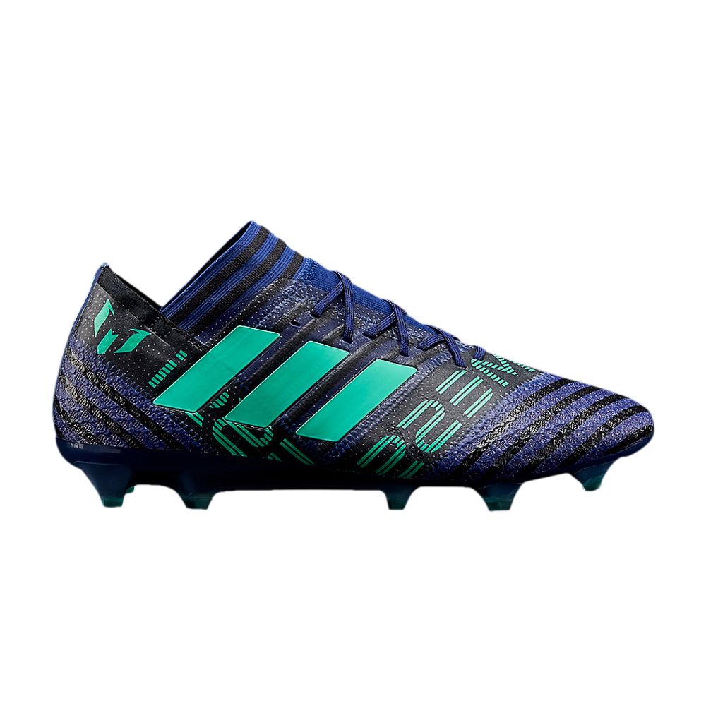 adidas Nemeziz Messi 17.1 FG 'Unity Ink Hi-Res Green' | Blue | Men's Size 12 - CP9029