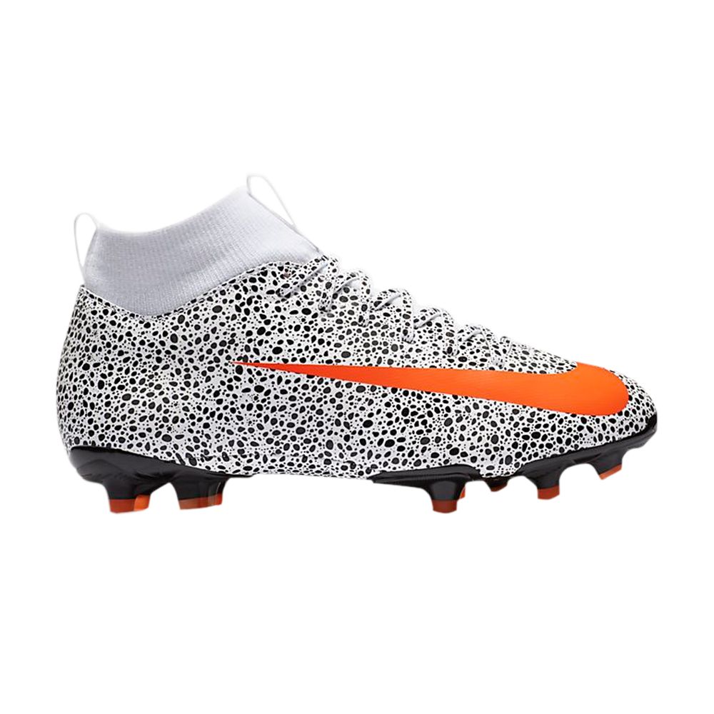 Nike CR7 x Mercurial Superfly 7 Academy MG GS 'Safari' | Orange | Kid's Size 2.5