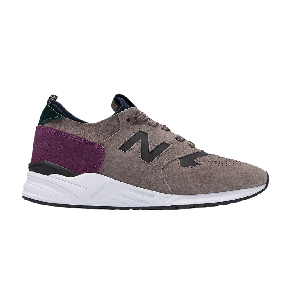 Pre-owned New Balance 999 Made In Usa 'grey Purple'