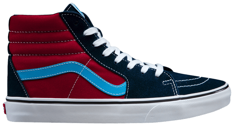Vans Sk8 Hi Dress Blues Chili Pepper