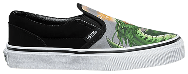 Vans Classic Slip On Toddler Dragon Flame