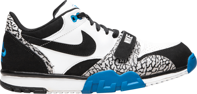 Final Cooperativa Clínica Air Trainer 1 Low ST 'Black Light Photo Blue' | GOAT