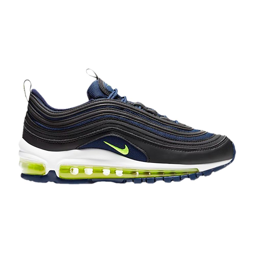 Nike Air Max 97 GS 'Midnight Navy Lemon' | Blue | Kid's Size 5.5
