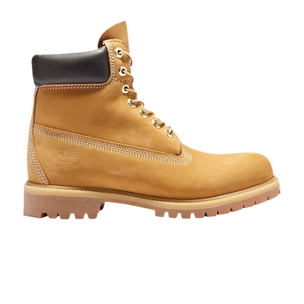 Timberland 6 Inch Premium 'Wheat Nubuck' | Brown | Men's Size 7.5 - TBO-101687
