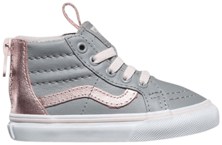 Vans Sk8 Hi Zip MTE Toddler Metallic Alloy