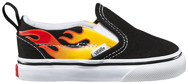 Vans Slip On V Toddler Flame